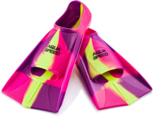 Ласти Aqua Speed TRAINING FINS 7930 рожевий, фіолетовий, жовтий Уні 31-32 137-93