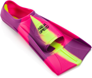 Ласти Aqua Speed TRAINING FINS 7930 рожевий, фіолетовий, жовтий Уні 31-32 137-93