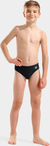 Плавки сліпи для хлопчиків Arena TALES SWIM BRIEFS чорний, бірюзовий 164 см 009086-508