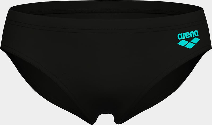 Плавки сліпи для хлопчиків Arena TALES SWIM BRIEFS чорний, бірюзовий 164 см 009086-508