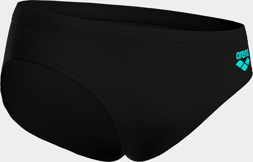 Плавки сліпи для хлопчиків Arena TALES SWIM BRIEFS чорний, бірюзовий 164 см 009086-508