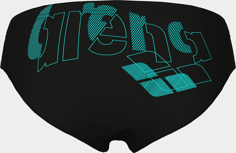Плавки сліпи для хлопчиків Arena TALES SWIM BRIEFS чорний, бірюзовий 164 см 009086-508