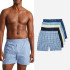 Труси боксери Polo Ralph Lauren, Men's Underwear, Cotton Classic Fit NCWBP5 Plaid, Nvy, Rus, Stripe, NCWBP5 AP6N