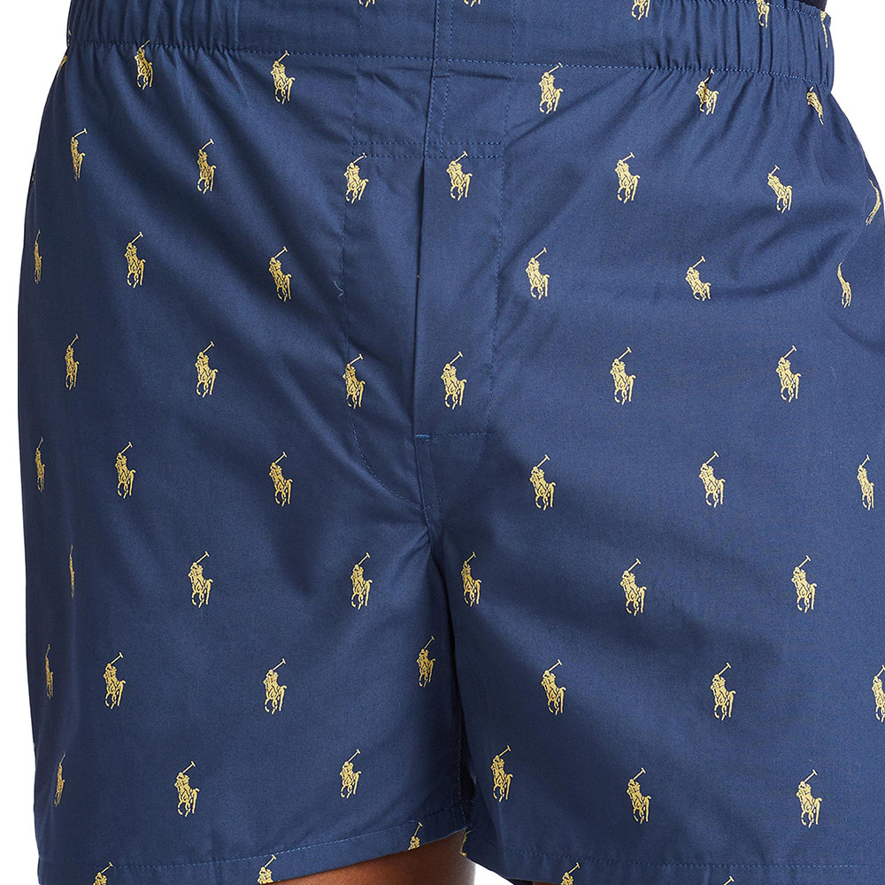 Труси боксери Polo Ralph Lauren, Men's Underwear, Cotton Classic Fit NCWBP5 Plaid, Nvy, Rus, Stripe, NCWBP5 AP6N