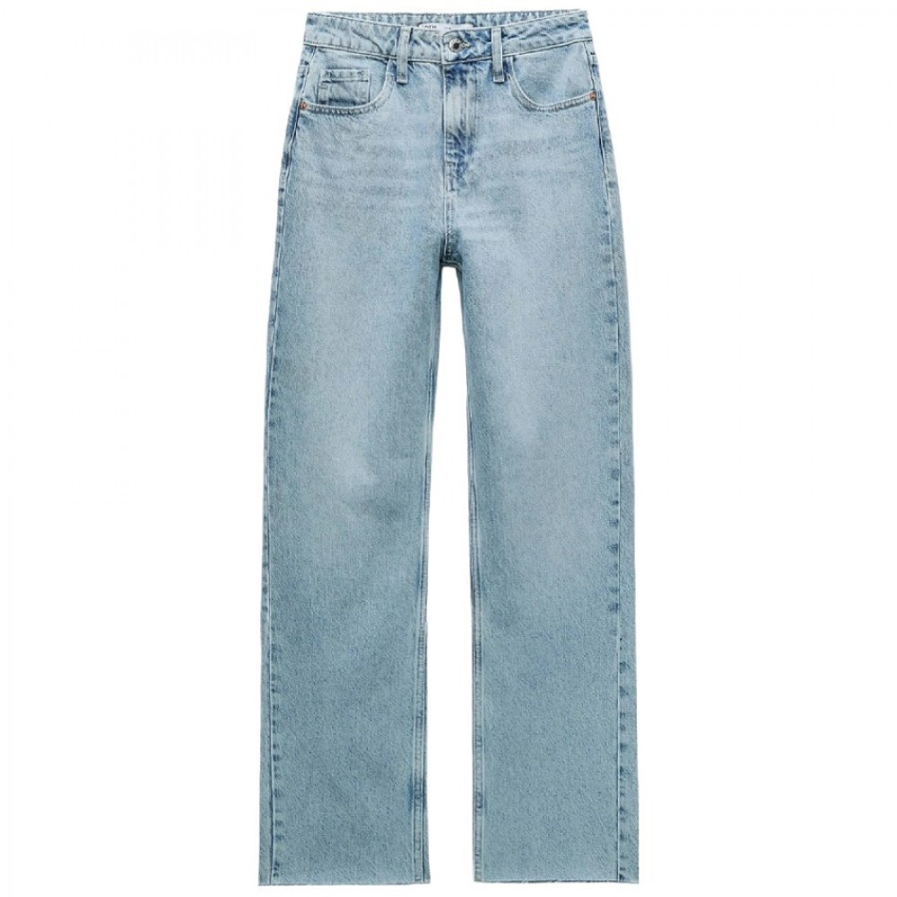 Джинси Zara Jeans Z1975 Rectos Tiro Alto Light Blue 6164053405 36 6164053405