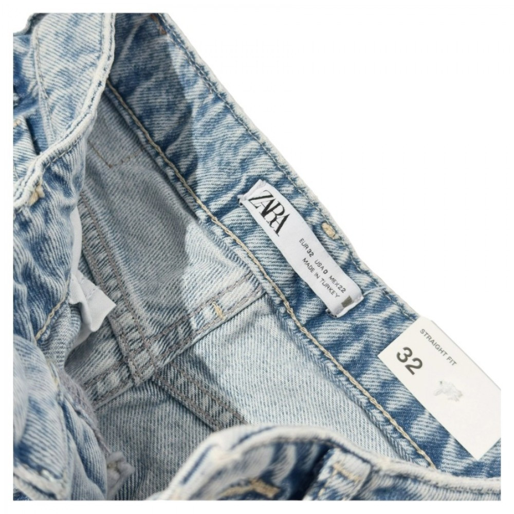 Джинси Zara Jeans Z1975 Rectos Tiro Alto Light Blue 6164053405 36 6164053405