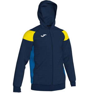Олімпійка з капюшоном Joma CREW III 101271.339 темно-синьо-жовта 101271.339