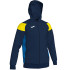 Олімпійка з капюшоном Joma CREW III 101271.339 темно-синьо-жовта 101271.339