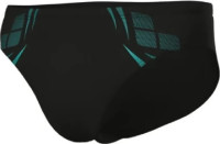 Плавки сліпи для чоловіків Arena POSEIDONIA SWIM BRIEFS чорний, бірюзовий Чол 105 009075-508