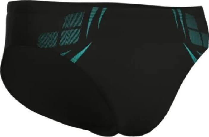 Плавки сліпи для чоловіків Arena POSEIDONIA SWIM BRIEFS чорний, бірюзовий Чол 105 009075-508