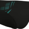 Плавки сліпи для чоловіків Arena POSEIDONIA SWIM BRIEFS чорний, бірюзовий Чол 105 009075-508