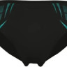 Плавки сліпи для чоловіків Arena POSEIDONIA SWIM BRIEFS чорний, бірюзовий Чол 105 009075-508