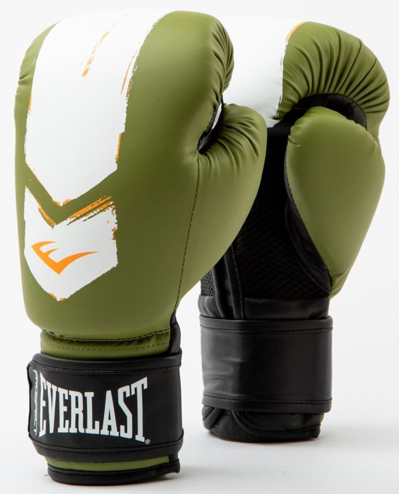 Рукавиці боксерські Everlast PROSPECT 2 BOXING GLOVE зелений, білий Уні 6 унцій P00002975