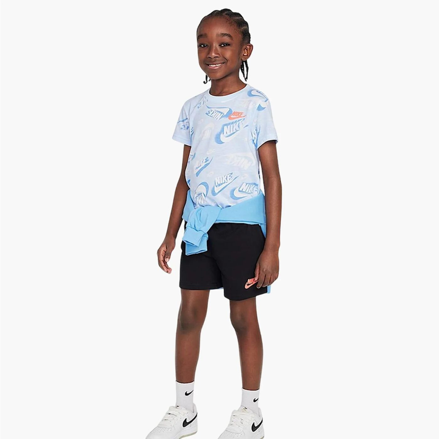 Костюм спортивний дитячий Air Jordan Sportswear Little Light Blue/Black 86M723-023