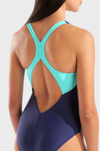 Купальник Arena GRID SWIMSUIT V BACK GRAPHIC 010263-780