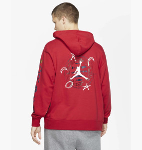 Худі Air Jordan Legacy Fiba Lightweight Pullover Hoodie Red CJ9083-687