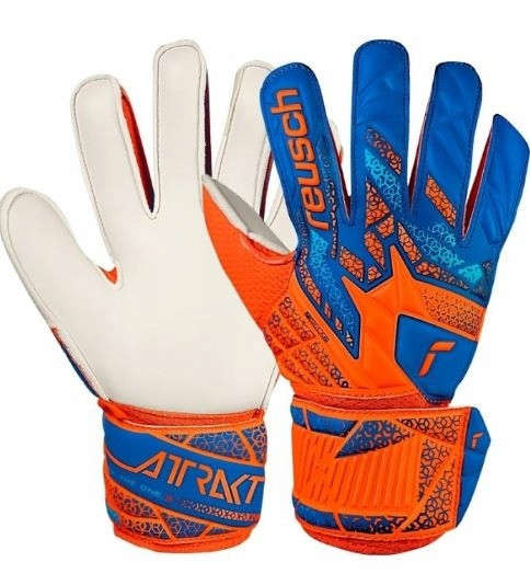 Рукавиці воротарські Reusch Attrakt Starter Solid Junior 5572514-2290, Цвет Синий, Размер (Европа) - 5572514-2290