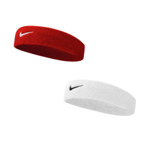 Пов'язка на голову комплект Nike 2 (біла+червона) NNN07-101-601 NNN07-101-601