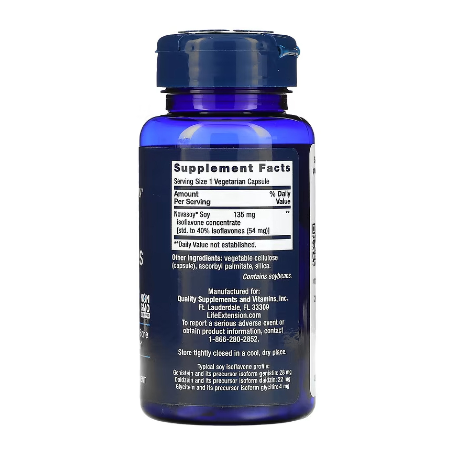Капсули Life Extension Soy Isoflavones - 30 vcaps 2023-10-5137