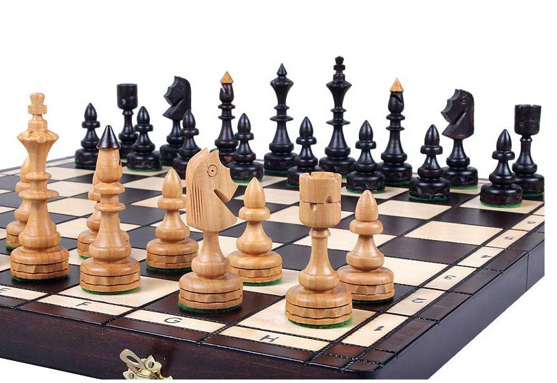 Шахи MADON Індійські середні коричневий, бежевий Уні 46х46см арт 123 MD123