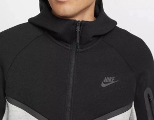 Толстовка Nike M TCH FLC FZ WR HOODIE HV0949-011