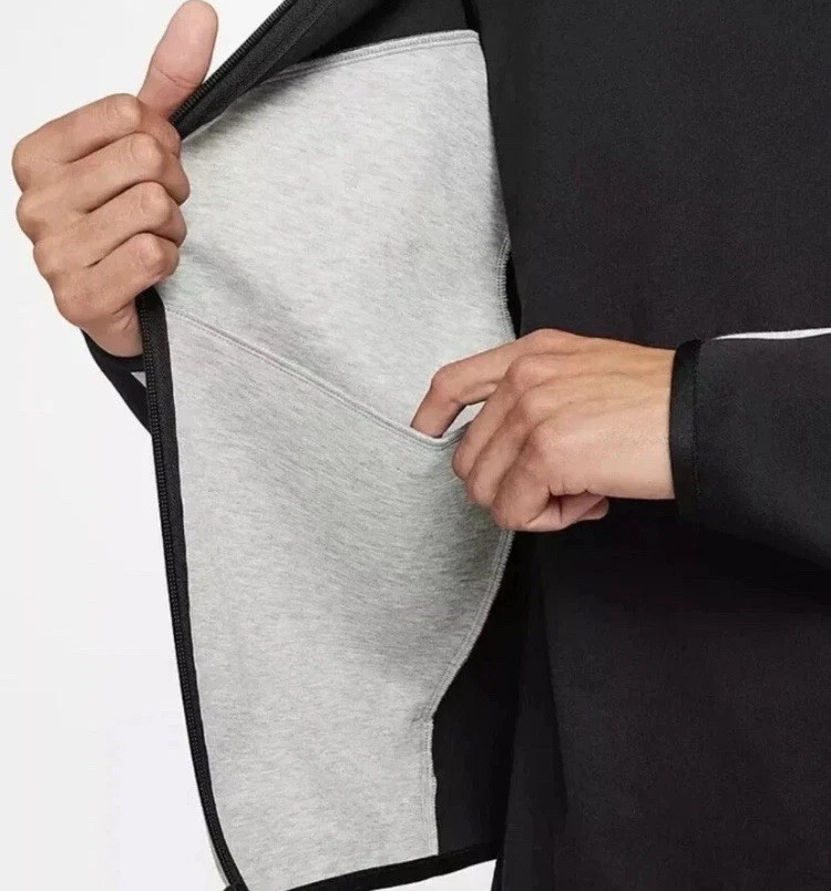 Толстовка Nike M TCH FLC FZ WR HOODIE HV0949-011