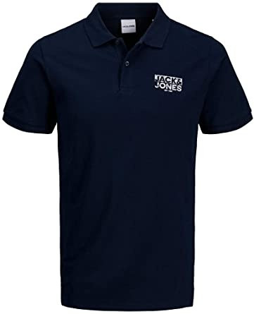 Поло JJHERO POLO SS CAT 12175087 Navy Blazer Jack&Jones M Темно-синій 12175087NavyBlazer