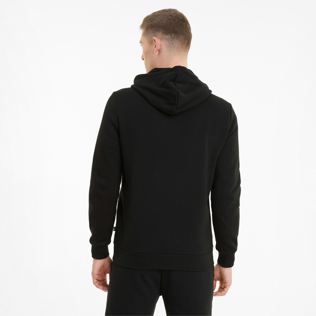 Толстовка ESS Small Logo FZ Hoodie 58670201 Puma L Чорний 58670201