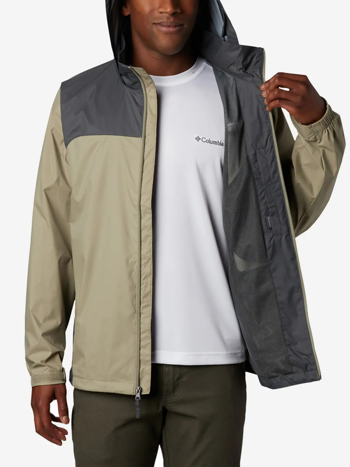 Вітровка Glennaker Lake™ Rain Jacket 1442361CLB-221 Columbia L (50-52) Хакі 1442361CLB-221