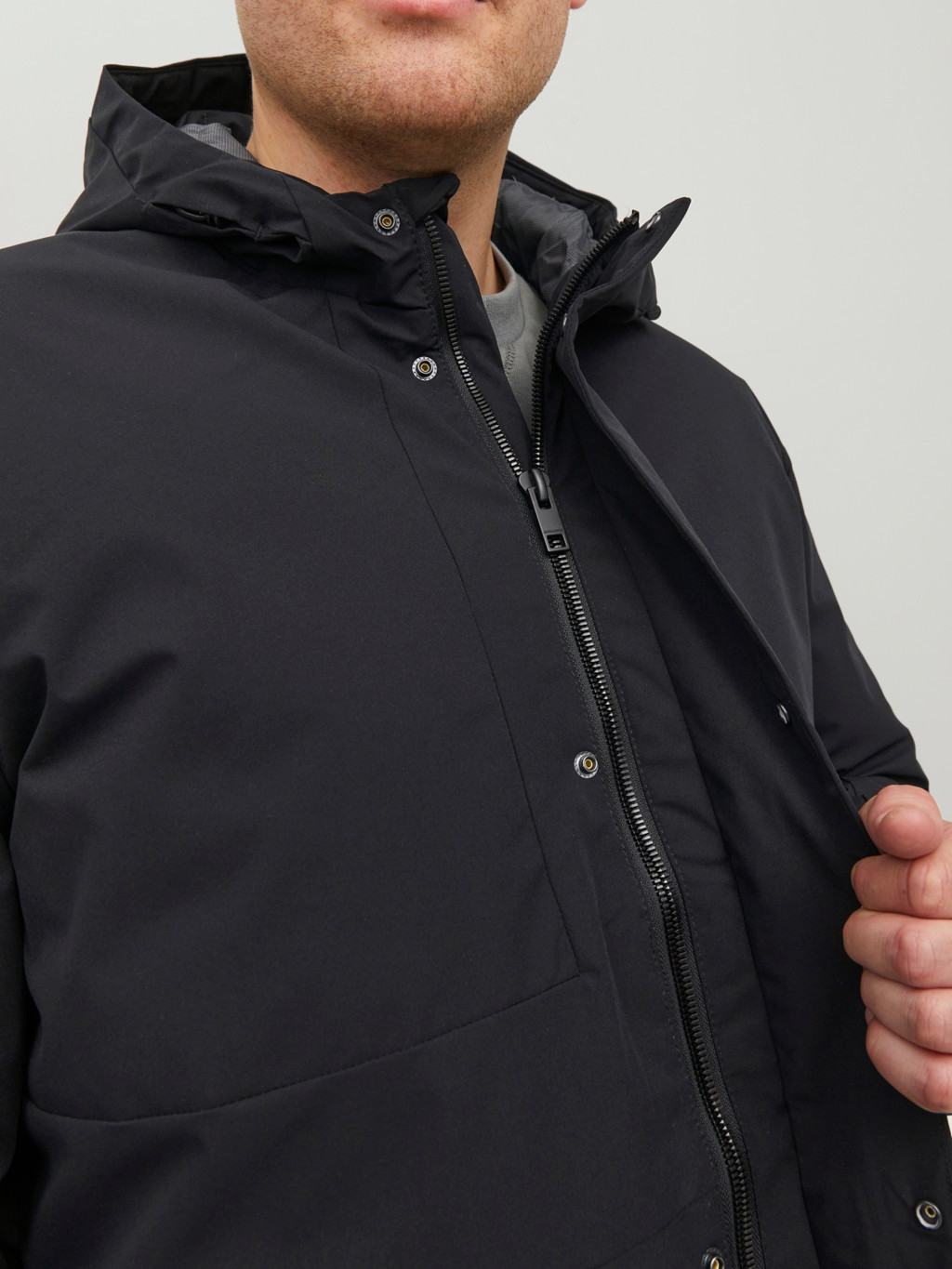 Парка JPRBLATIGER PARKA PLS 12222985-Black Jack&Jones 3XL Чорний 12222985-Black