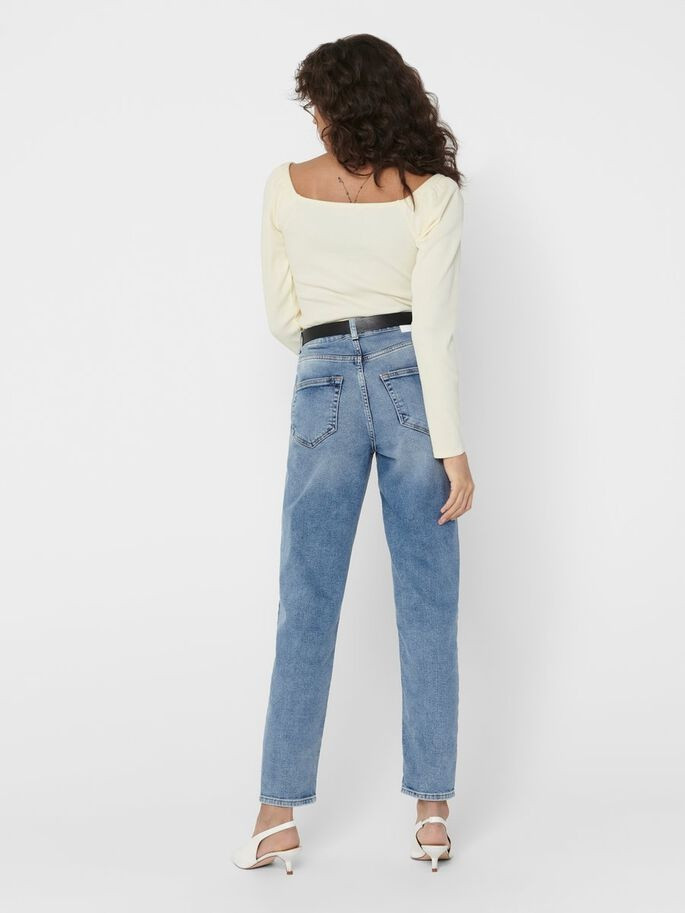 Джинси ONLVENEDA LIFE MOM JEANS REA7452 NOOS 15193864 Light Blue Denim ONLY M/32 Блакитний 15193864LightBlueDeni