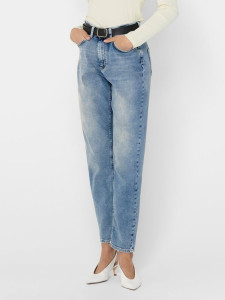 Джинси ONLVENEDA LIFE MOM JEANS REA7452 NOOS 15193864 Light Blue Denim ONLY M/32 Блакитний 15193864LIGHTBLUEDENI