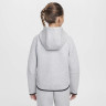 Толстовка дитяча Nike Sportswear Tech Fleece Grey HV8695-063