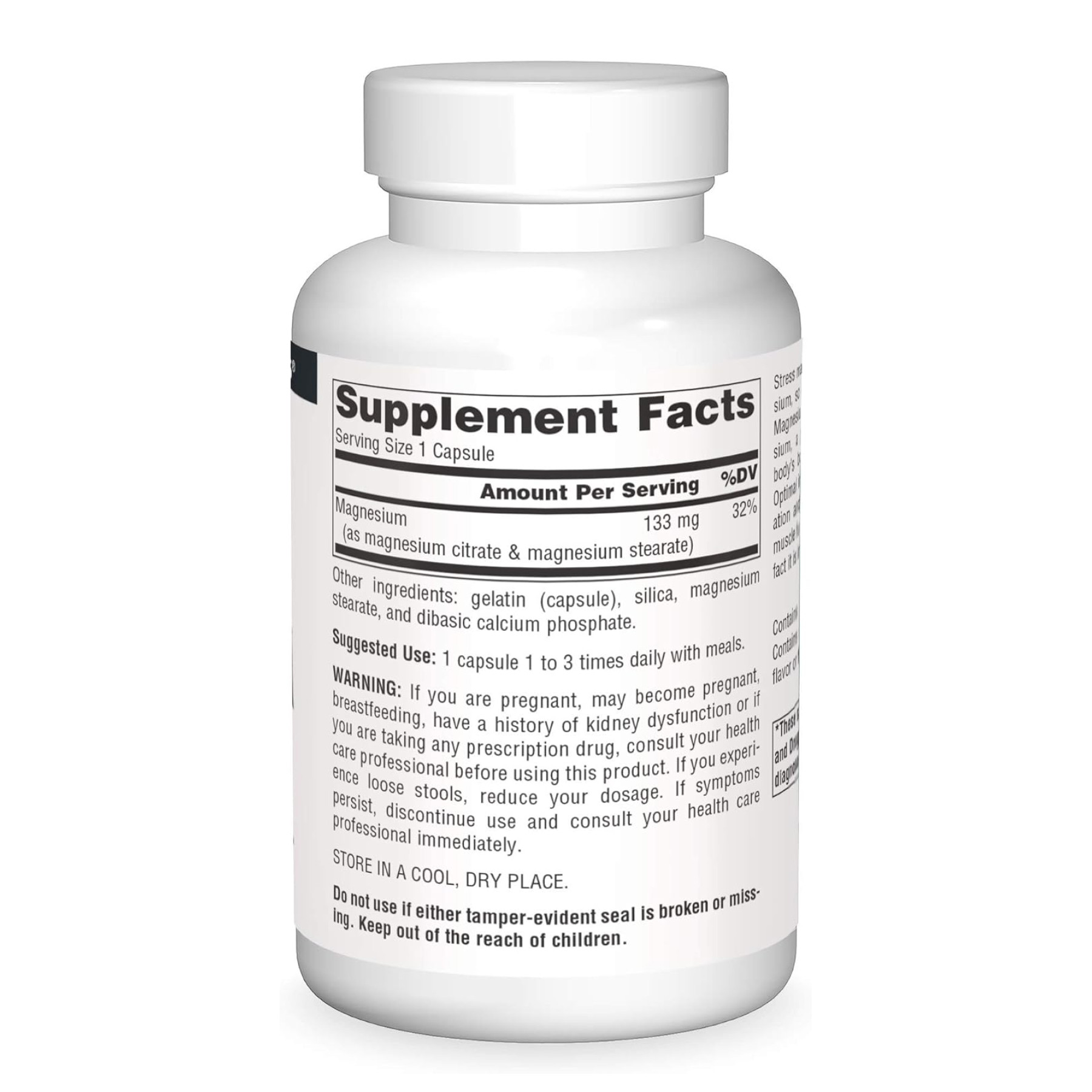 Капсули Magnesium Citrate 113mg - 90 caps 2022-10-1451