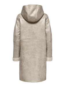 Пальто ONLALBERTE BONDED COAT OTW 15239484-Pumice Stone ONLY L Бежевий 15239484-PUMICE STONE