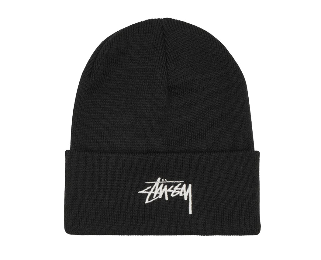 Шапка Stussy Stock Cuff Beanie 1321020SJ-BLACK