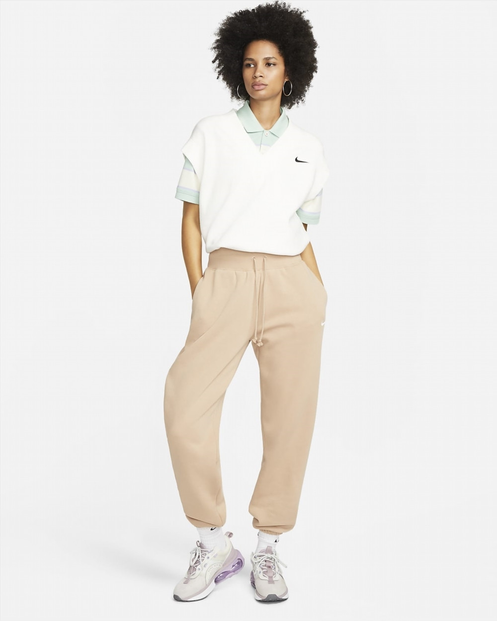 Штани Nike W NSW PHNX FLC HR OS PANT DQ5887-200