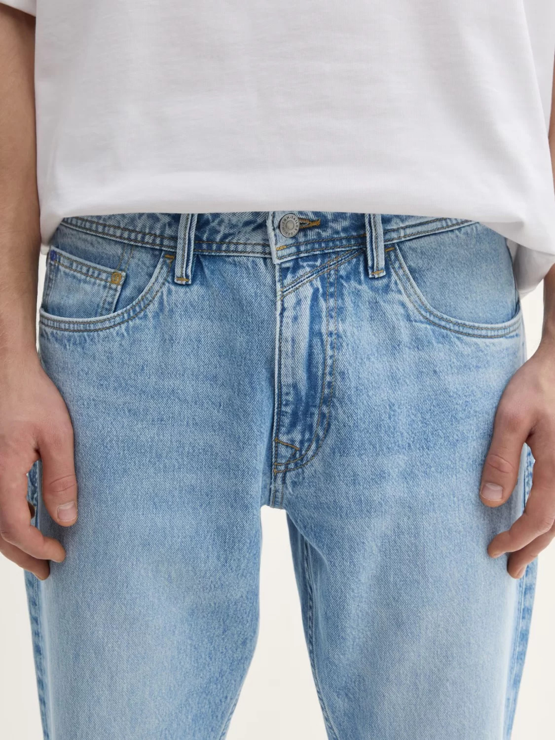 Джинси Denim heren Jeans 1044988-10118 Tom Tailor 29/32 Блакитний 1044988-10118