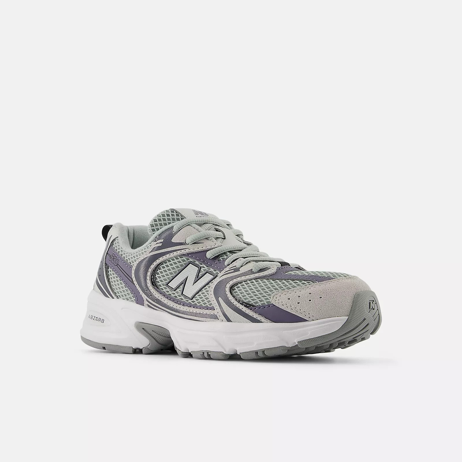 Кросівки підл. 530 фіолетові/м'ятні G5306J4