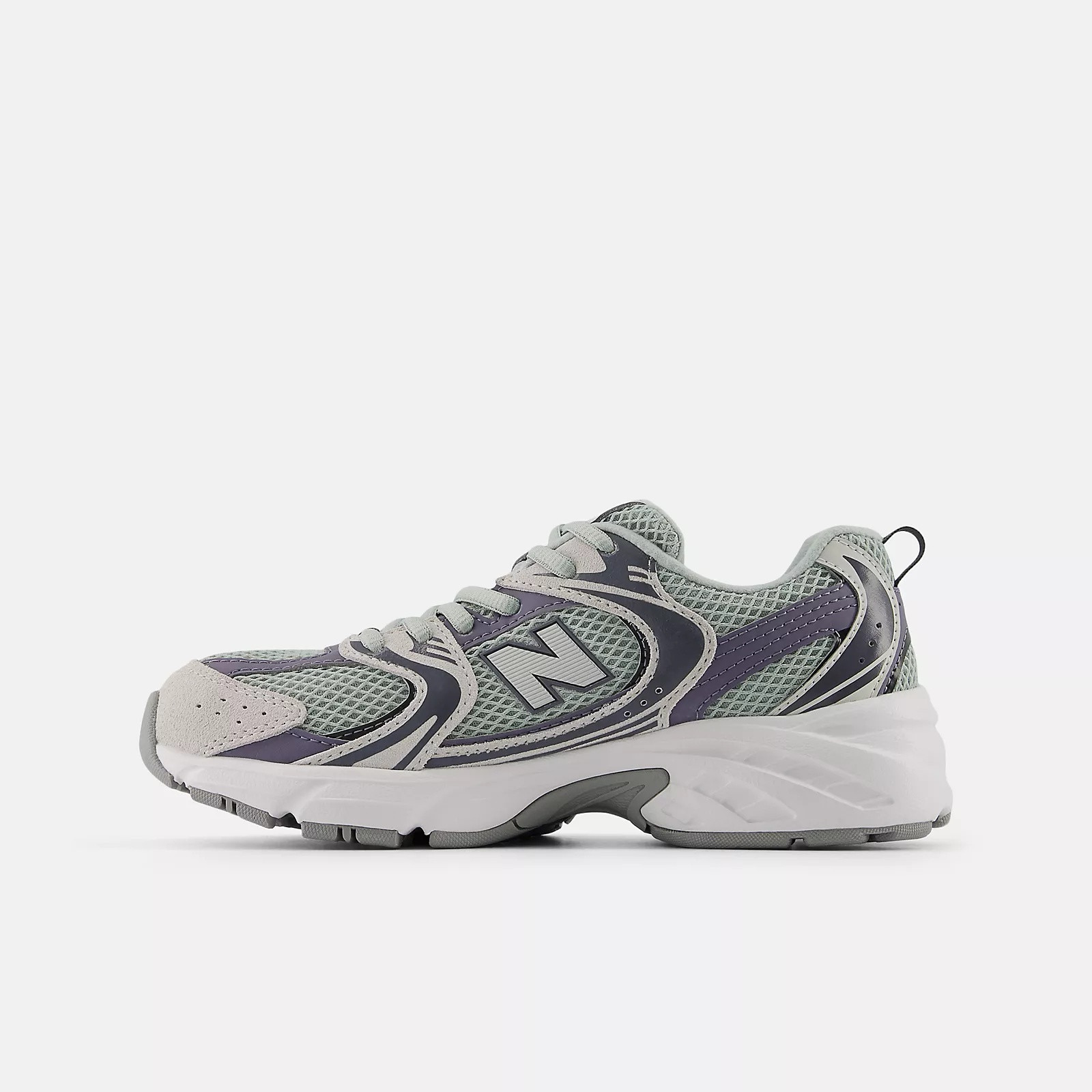 Кросівки підл. 530 фіолетові/м'ятні G5306J4