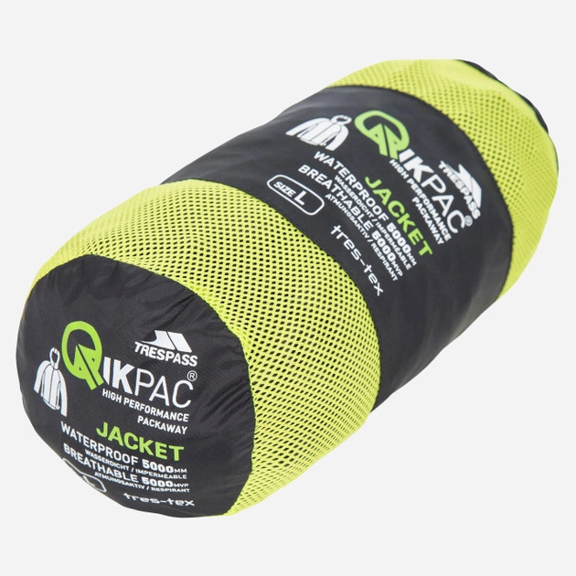 Куртка унісекс Qikpac X UAJKRATR0001-Black Trespass L Чорний UAJKRATR0001-Black