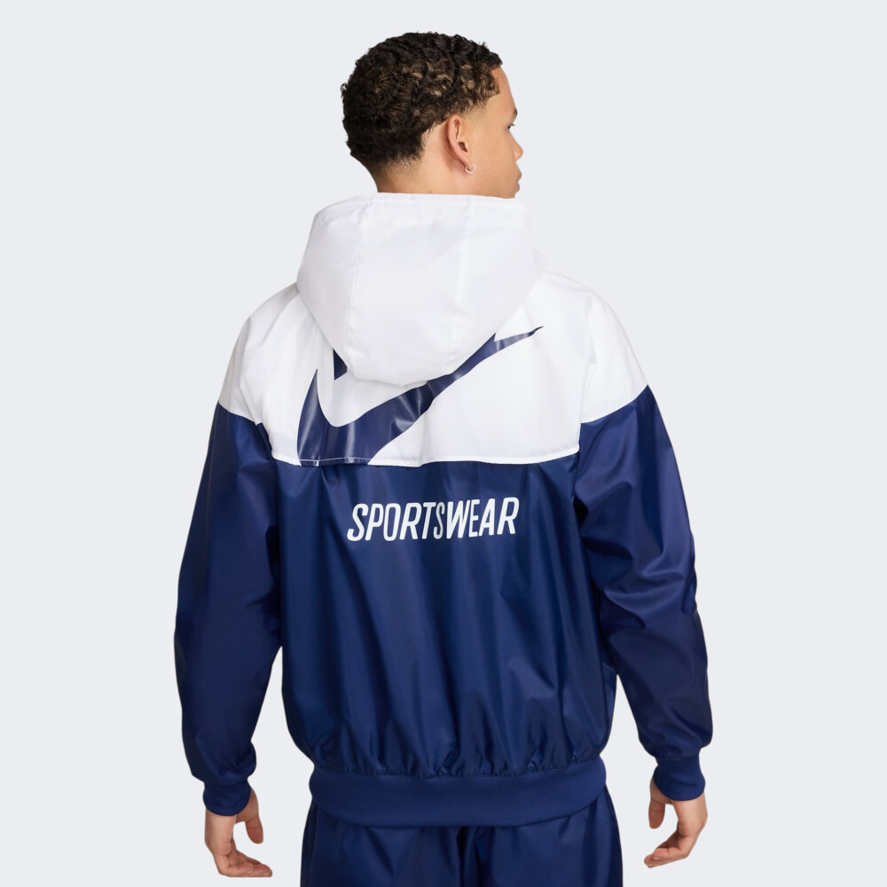 Вітровка чоловіча Nike Wr Lnd Gfx Blue/White HJ2040-100