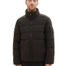 Пуховик Puffer jacket with a hidden hood 1037336-29999 Tom Tailor L Чорний 1037336-29999