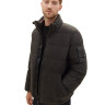 Пуховик Puffer jacket with a hidden hood 1037336-29999 Tom Tailor L Чорний 1037336-29999