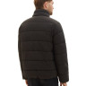 Пуховик Puffer jacket with a hidden hood 1037336-29999 Tom Tailor L Чорний 1037336-29999