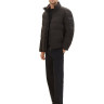 Пуховик Puffer jacket with a hidden hood 1037336-29999 Tom Tailor L Чорний 1037336-29999