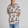 Сорочка JORHAZY SHIRT SS LTN 12187954 Cloud Dancer Jack&Jones M Білий 12187954CLOUDDANCER