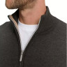 Кофта Men's Basic Knit Jacket 1047571-10617 Tom Tailor M Темно-сірий 1047571-10617