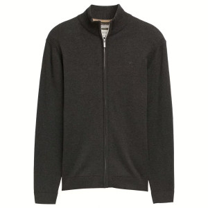 Кофта Men's Basic Knit Jacket 1047571-10617 Tom Tailor M Темно-сірий 1047571-10617