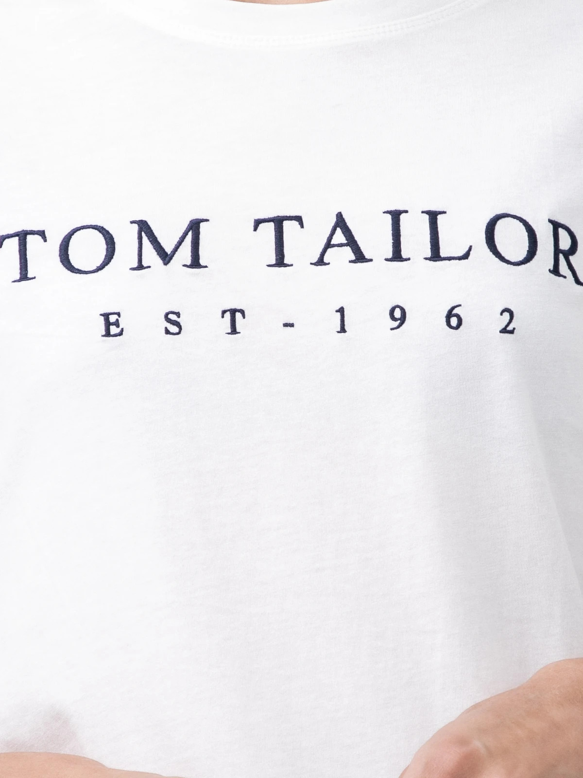 Футболка 1032702-10315 Tom Tailor XS Білий 1032702-10315